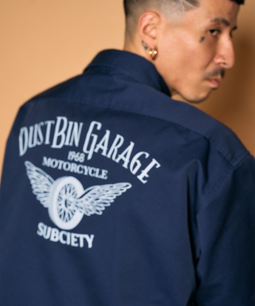Subciety（サブサエティ） シャツ Work shirt メンズ レディース