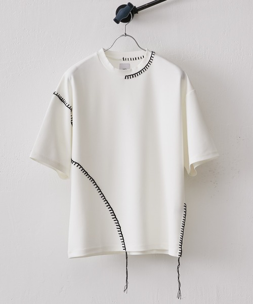 「Lui's」 半袖Tシャツ FREE ブラック メンズ_画像3