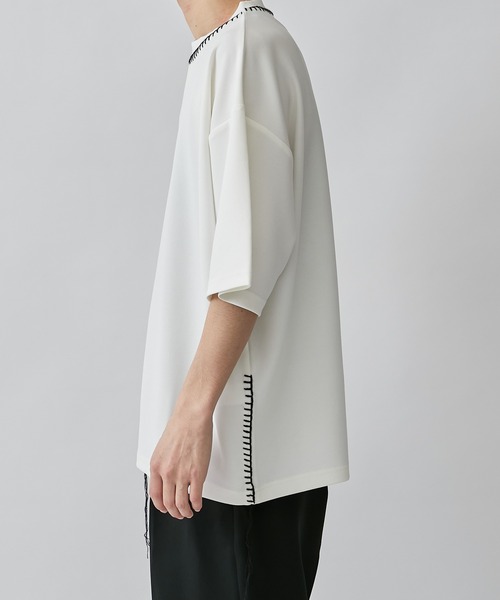 「Lui's」 半袖Tシャツ FREE ブラック メンズ_画像7