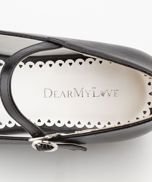 「DearMyLove」 パンプス 25cm ブラック レディース_画像6