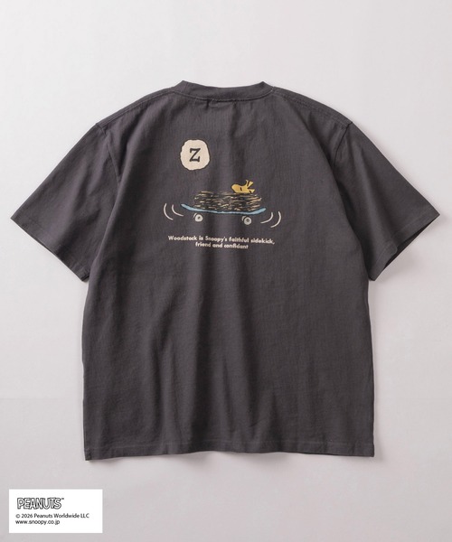 PEANUTS tシャツ 「75」「PEANUTS/ピーナッツ」×「NUTMEG/ナツメグ