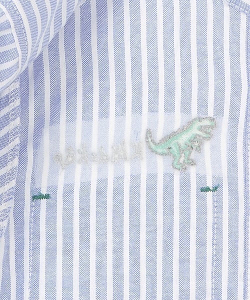 「kladskap」 「KIDS」長袖シャツ 100cm サックスブルー キッズ_画像6