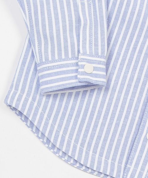 「kladskap」 「KIDS」長袖シャツ 100cm サックスブルー キッズ_画像7