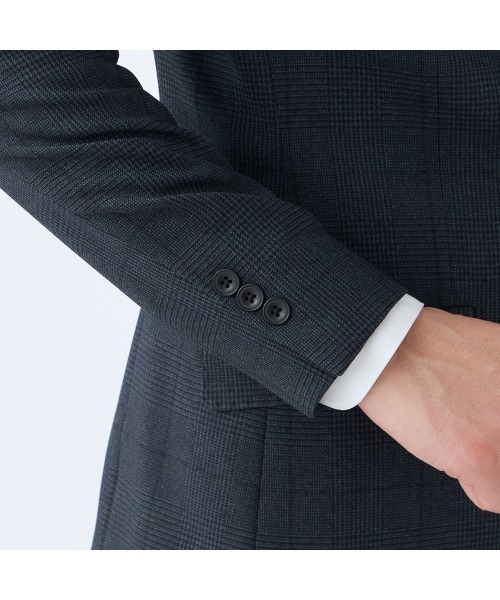 SUIT SELECT 3ピーススーツ AB5 ネイビー メンズ : ZOZOTOWN Yahoo!店