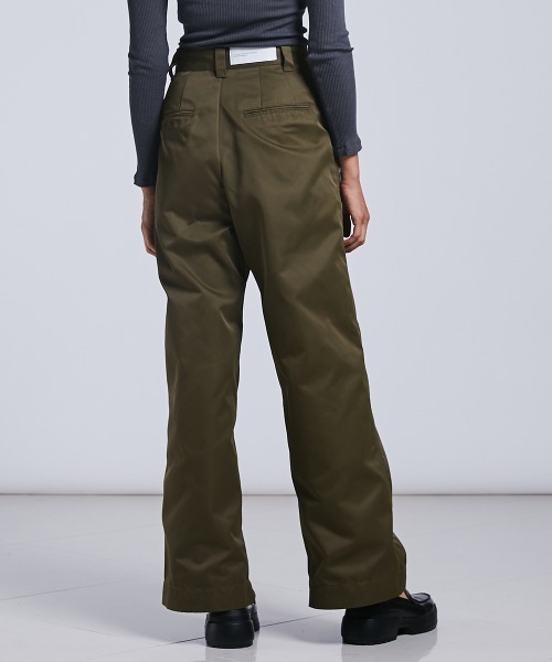 「DOUBLE STANDARD CLOTHING」 パンツ 38 グリーン レディース_画像7