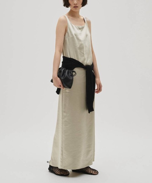 TODAYFUL トゥデイフル todayful ワンピース Squareneck Satin Dress