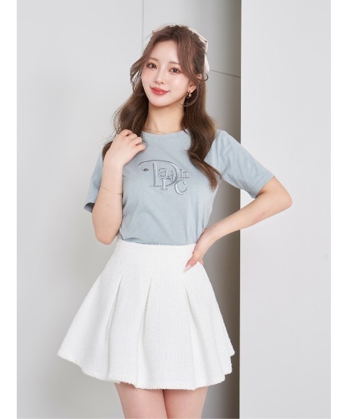 Darich（ダーリッチ） 半袖Tシャツ FREE サックスブルー レディース