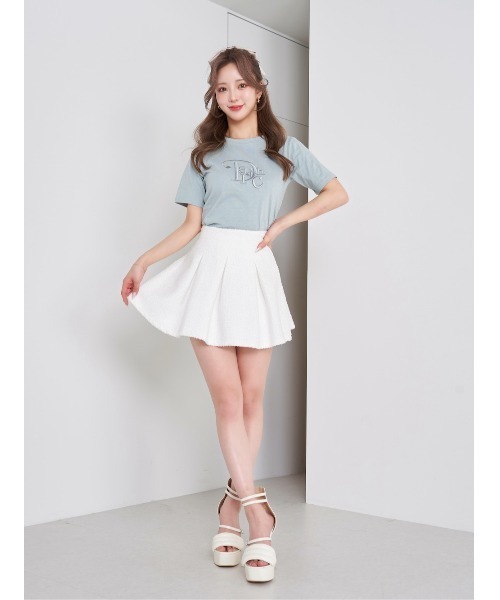 Darich（ダーリッチ） 半袖Tシャツ FREE サックスブルー レディース