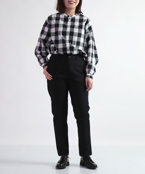 「D.M.G.」 チノパンツ S ブラック レディース_画像4