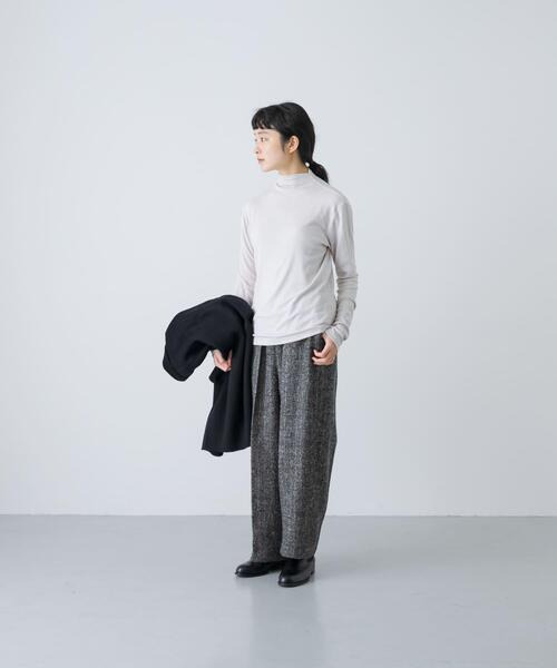 かぐれ　ワイドカットソー　ライトグレー かぐれ 長袖カットソー FREE ライトグレー レディース : ZOZOTOWN