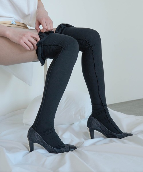 Carmelo 靴下 Ballet Veil Knee-high Socks レディース : ZOZOTOWN