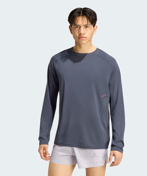adidas（アディダス） adidas tシャツ ランニング Tシャツ 長袖 / ロン