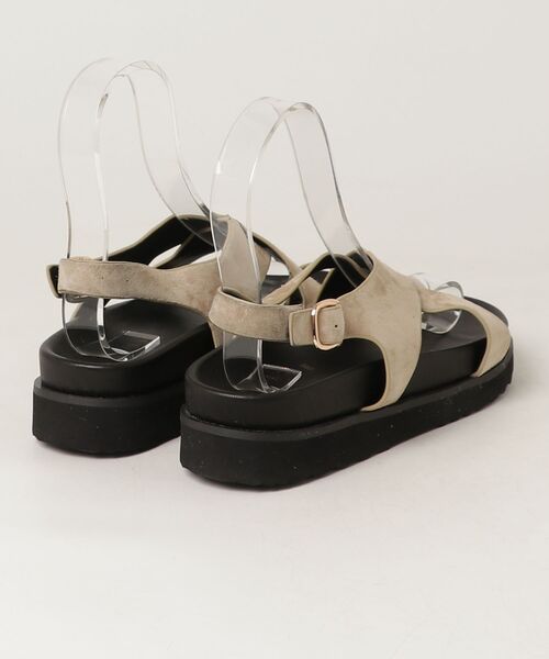 「REMME」 フラットサンダル 38 ベージュ レディース_画像2