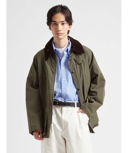 Barbour（バブアー） ブルゾン アウター 「BEDALE / ビデイル」ピーチ