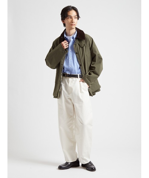 Barbour（バブアー） ブルゾン アウター 「BEDALE / ビデイル」ピーチ
