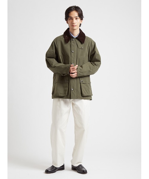 Barbour（バブアー） ブルゾン アウター 「BEDALE / ビデイル」ピーチ