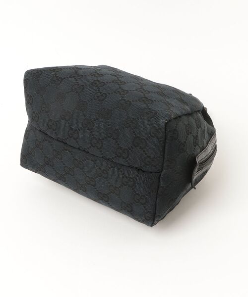 GUCCI（グッチ） GGキャンバス ハンドバッグ - ブラック レディース