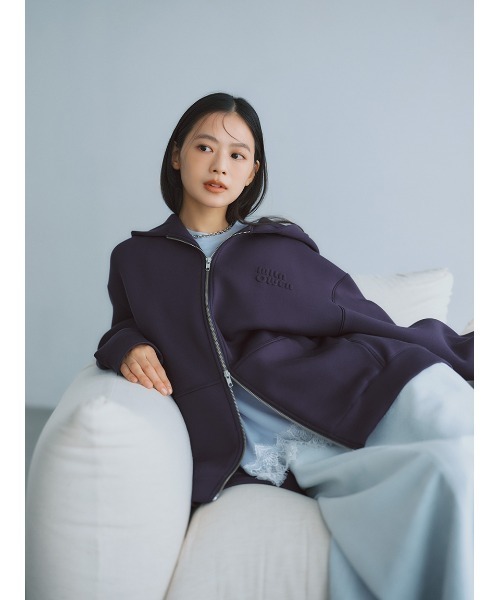 Mila Owen（ミラオーウェン） パーカー 「WEB限定」ダンボールロゴ