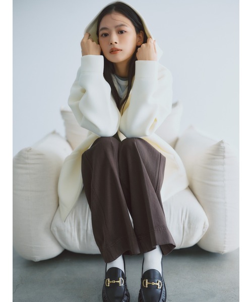 Mila Owen（ミラオーウェン） パーカー 「WEB限定」ダンボールロゴ