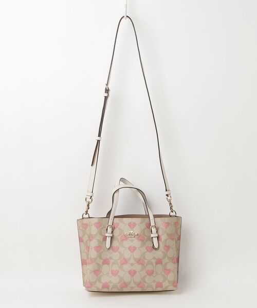 COACH（コーチ） 2WAYバッグ - ベージュ レディース : ZOZOTOWN Yahoo