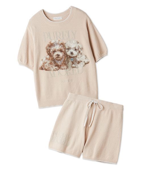PETIT BATEAU（プチバトー） パジャマ ルームウェア ハートプリント