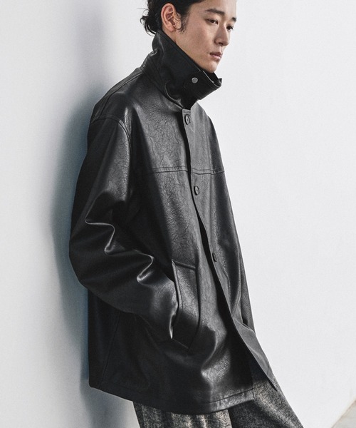 ジャケット・アウター ARTIFICIAL GRAIN ZIP BLOUSON WYM LIDNM ブルゾン アウター ARTIFICIAL GRAIN CAR COAT メンズ