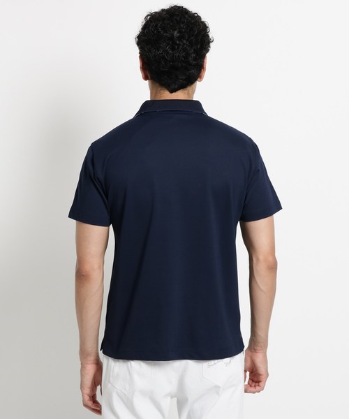 ネイビー ポロシャツ Paypayモール店 通販 Paypayモール チェーンモチーフ半袖ポロシャツ メンズ Zozotown などが