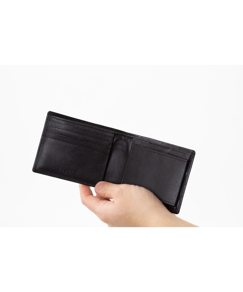 二つ折り財布 財布 「LESTAR」（KST）ロロマ 二つ折り財布/Zatt メンズ レディースの画像