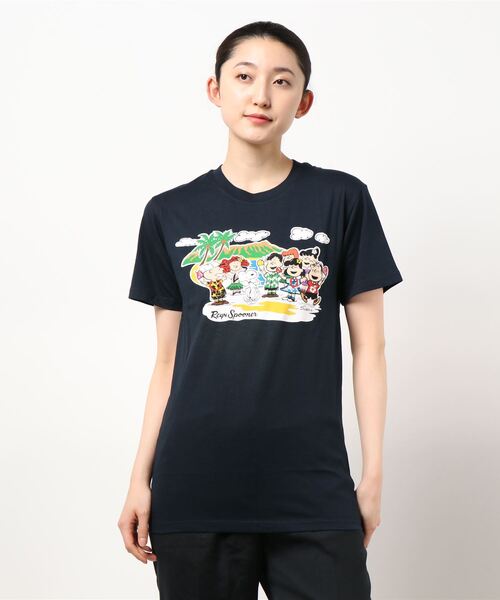 tシャツ 「PEANUTS/ピーナッツ」IN HAWAII TEE(UN) レディース メンズ TONE tシャツ 「PEANUTS/ピーナッツ」IN HAWAII TEE(UN