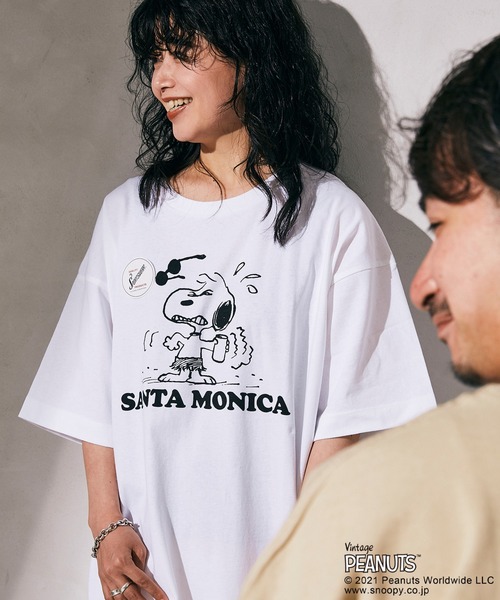 Peanut × SPORTS by relume Tシャツ Lサイズ JOURNAL STANDARD relume tシャツ 「PEANUTS×SPORTS WEAR by