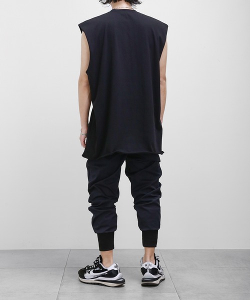 メンズ ルーズ タンクトップ 4色 韓国 袖なし Tシャツ nr9930 org.jpg