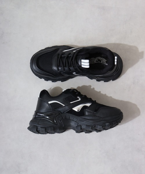 lovery nontaページです♬*° LOVEHUNTER スニーカー 軽量 厚底ダッドスニーカー レディース