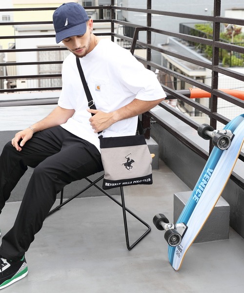 BEVERLY HILLS POLO CLUB ショルダーバッグ ロゴショルダー