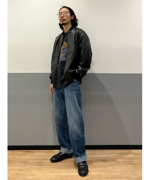 BACK NUMBER メンズ ジャケット ブルゾン 「BACK NUMBER」フェイク