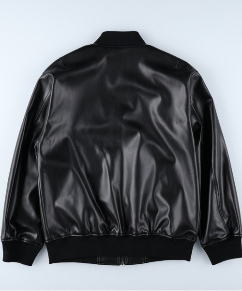 BACK NUMBER メンズ ジャケット ブルゾン 「BACK NUMBER」フェイク