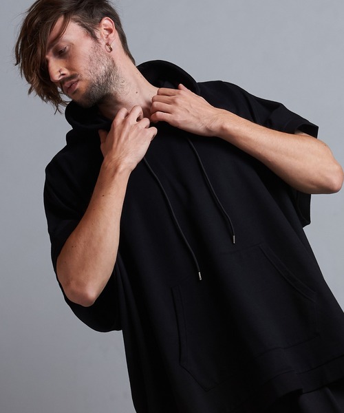 NO ID.（ノーアイディー） ポンチョ 「NO ID.」Dolman Sleeve Hooded