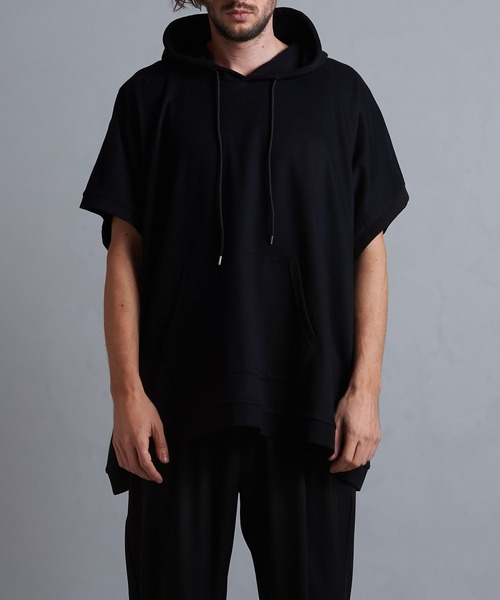 NO ID.（ノーアイディー） ポンチョ 「NO ID.」Dolman Sleeve Hooded