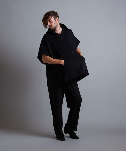 NO ID.（ノーアイディー） ポンチョ 「NO ID.」Dolman Sleeve Hooded