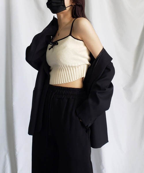 PUTUMAYO ♡ キャミソール hazyサイドホールキャミソール(1 WHITE): : ウィメンズ｜PUBLIC TOKYO