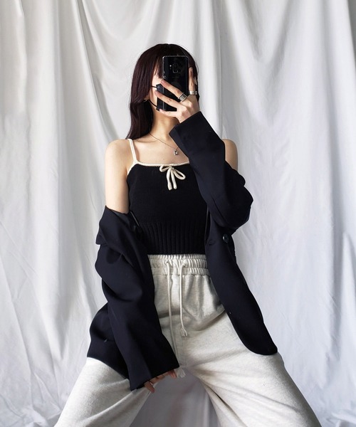 me+em select（ミームセレクト） キャミソール 「 2color 」ミニ