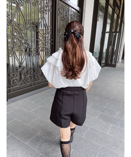 ジュメロ jumelle ブラウス アイロン不必要】bow tie blouse（シャツ/ブラウス）｜jumelle