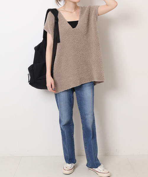 Spick and Spanファーコンビベスト Spick＆Span ベスト ファーコンビベスト レディース : ZOZOTOWN