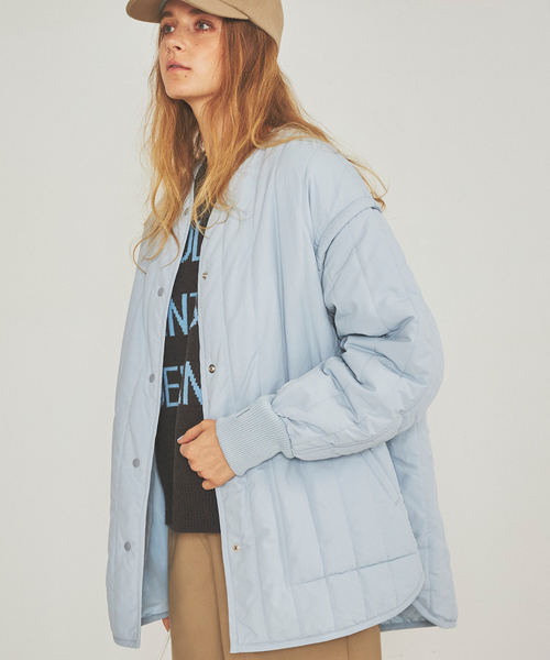 Rouge vif Anna（ルージュヴィフアンナ） ノーカラーコート コート