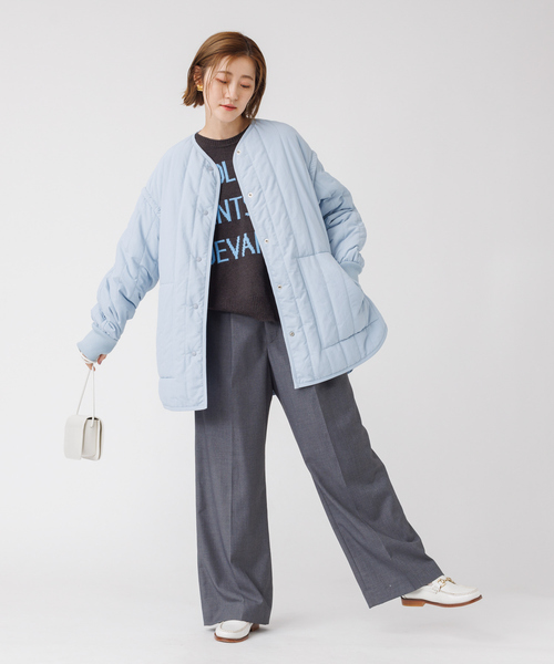 Rouge vif Anna（ルージュヴィフアンナ） ノーカラーコート コート