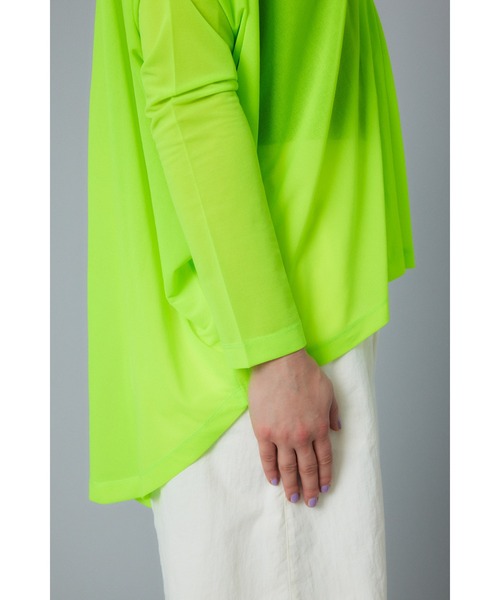 tシャツ Sheer deformation tops　シアーディフォメーショントップス レディース HeRIN.CYE tシャツ Sheer deformation tops シアーディ