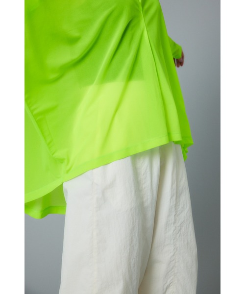 tシャツ Sheer deformation tops　シアーディフォメーショントップス レディース HeRIN.CYE tシャツ Sheer deformation tops シアーディ