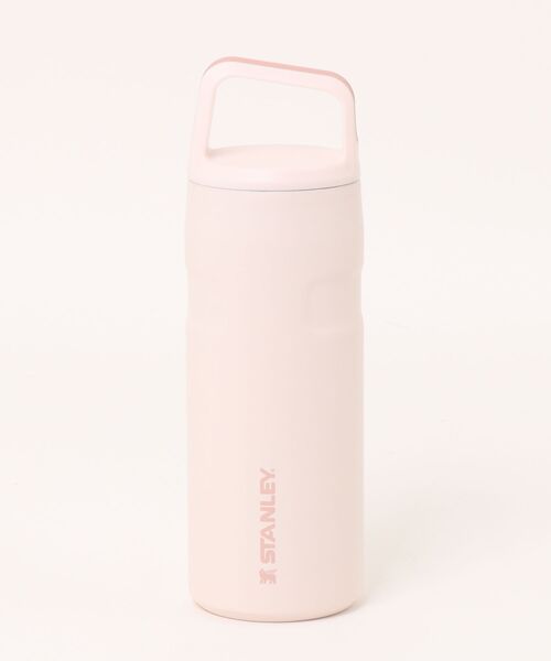 【新品】STANLEY パープル水筒 ピンクキャップ　473ml 新品】STANLEY パープル水筒 ピンクキャップ 473ml スタンレー