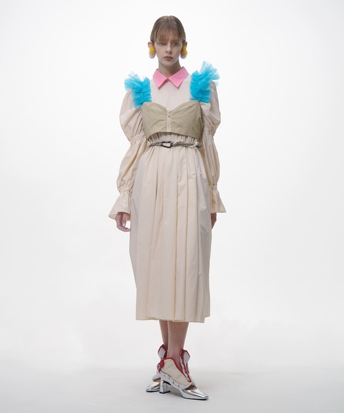 キャミソール GATHER TULLE BUSTIER NON TOKYO キャミソール GATHER TULLE BUSTIER : ZOZOTOWN Yahoo