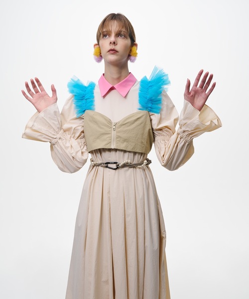 キャミソール GATHER TULLE BUSTIER NON TOKYO キャミソール GATHER TULLE BUSTIER : ZOZOTOWN Yahoo