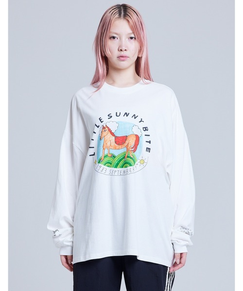 レディース tシャツ Tシャツ sandw1tch shop x little sunny bite long tee｜zozo